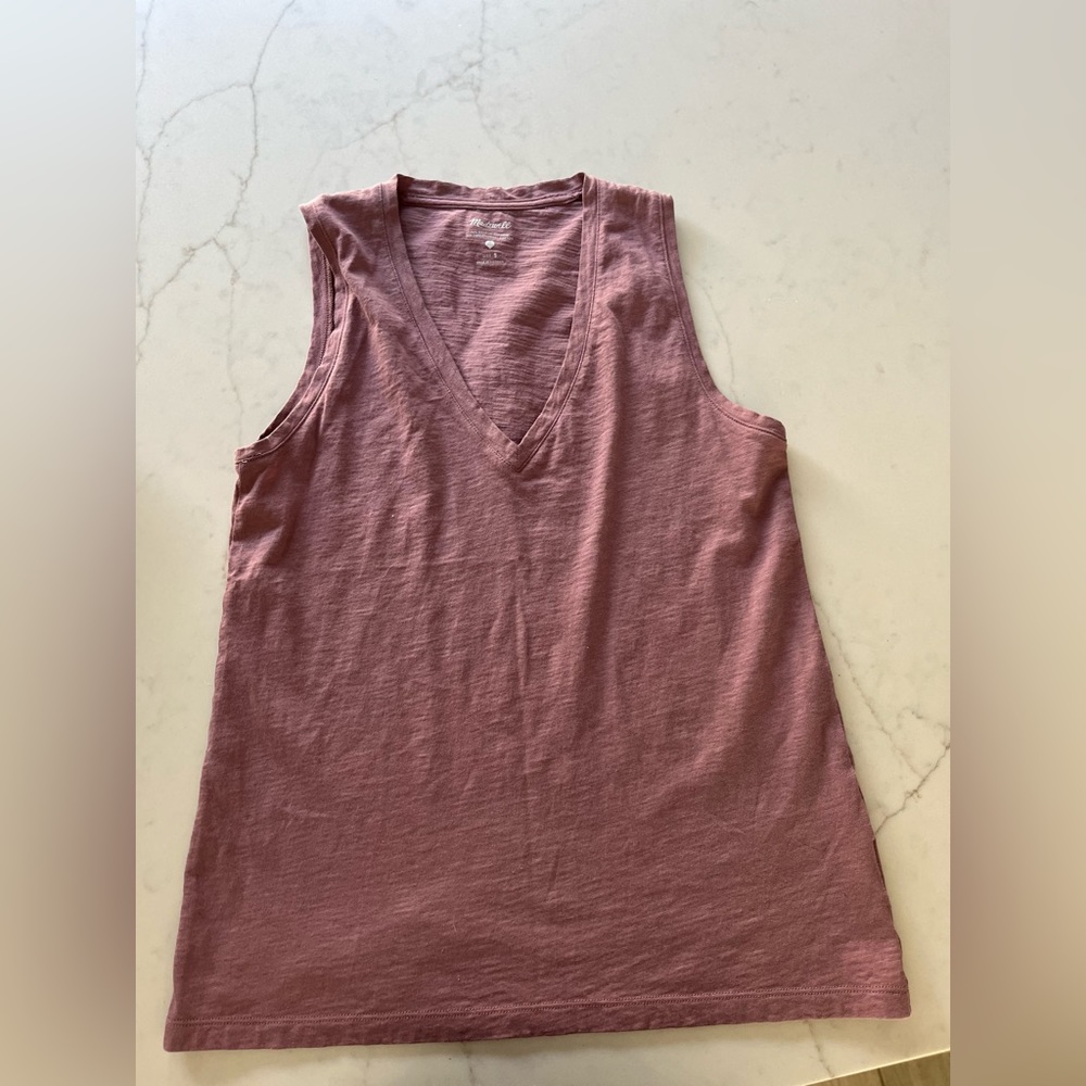 Purple Madewell Cotton Tank
